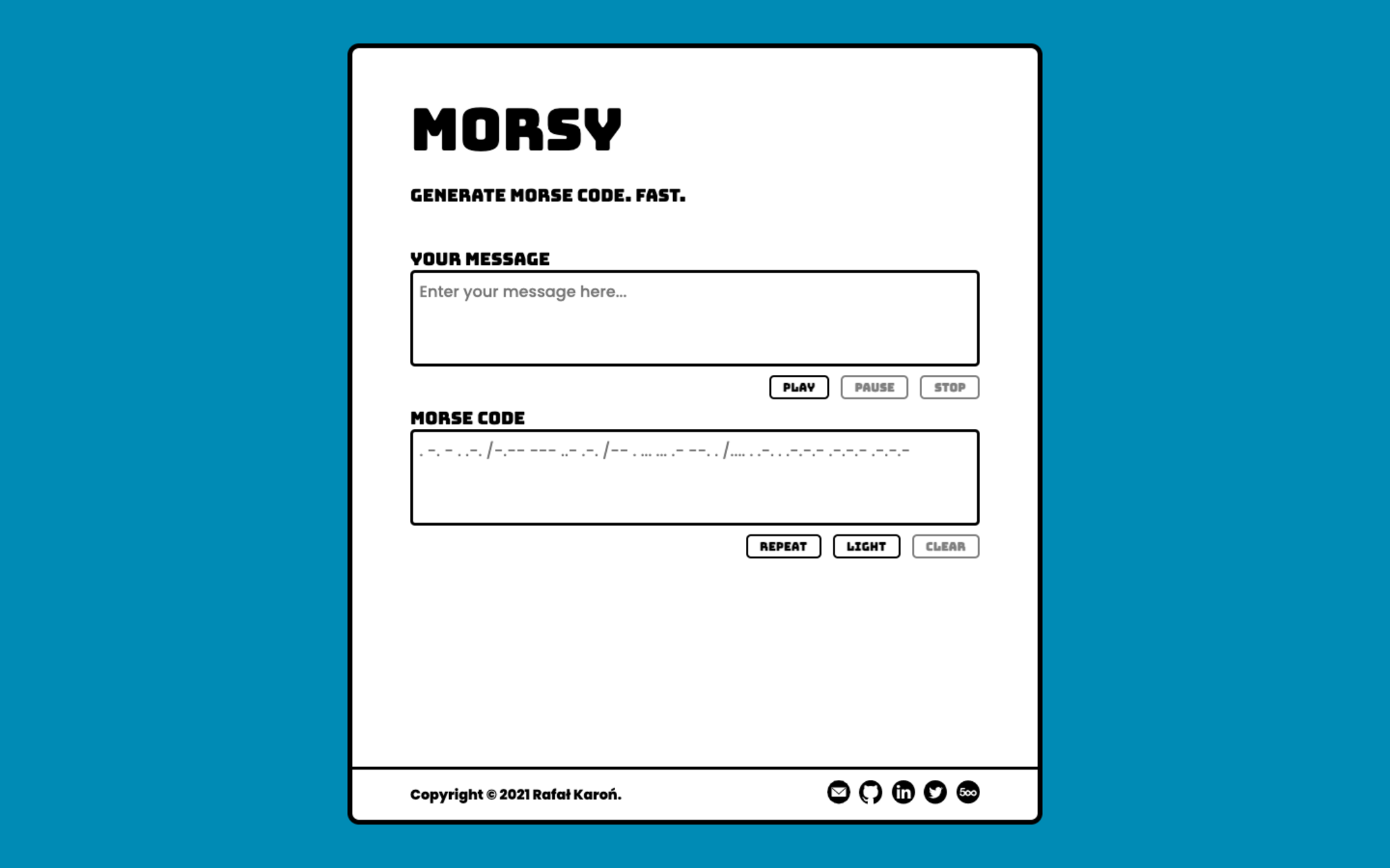 &ldquo;Morsy interface&rdquo; 